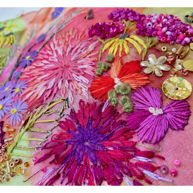 Embroidery Kits Nature Hand Embroidery Kit Textile Art